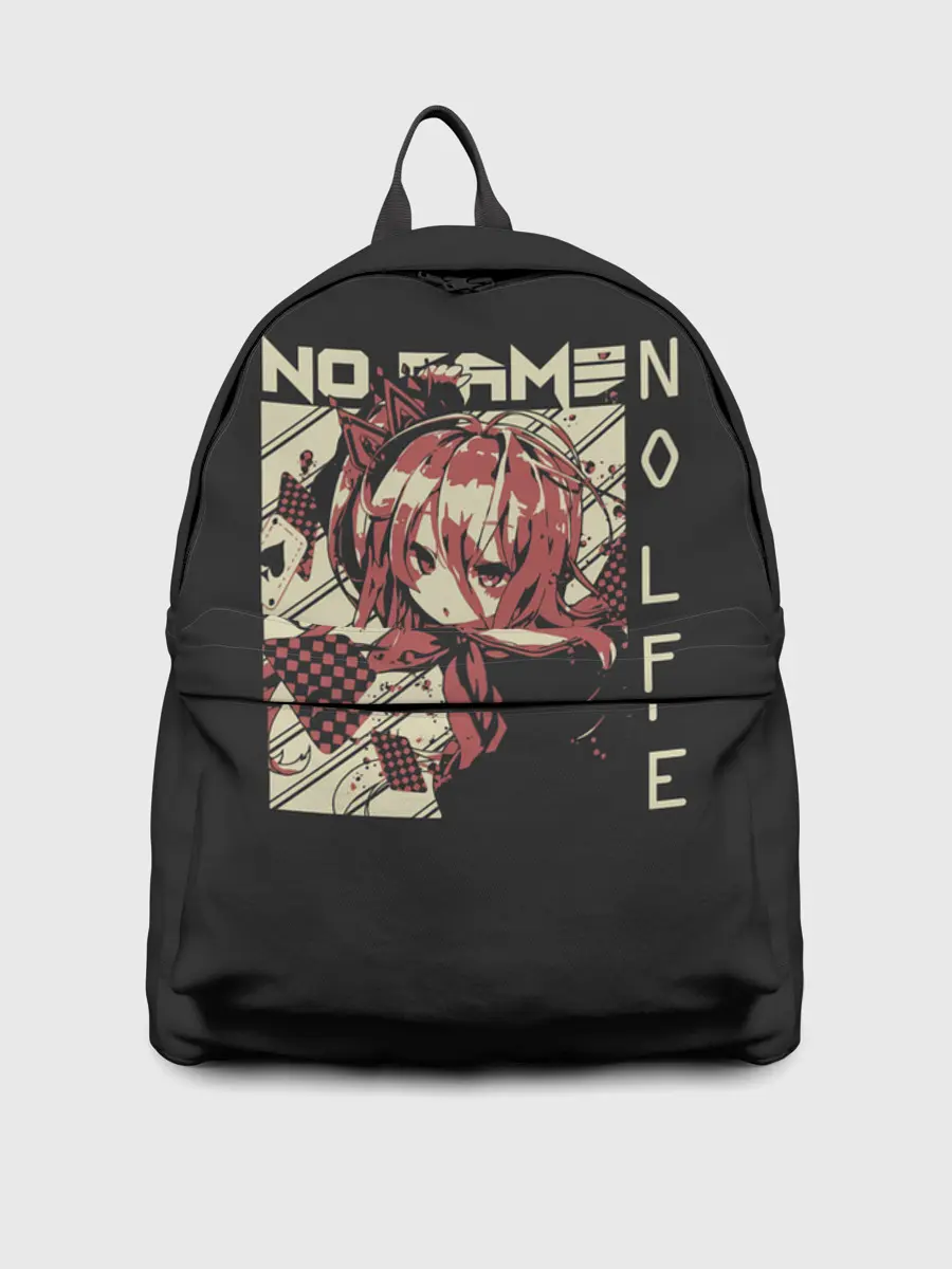 Рюкзак джинсовый / Нет игры нет жизни | Широ