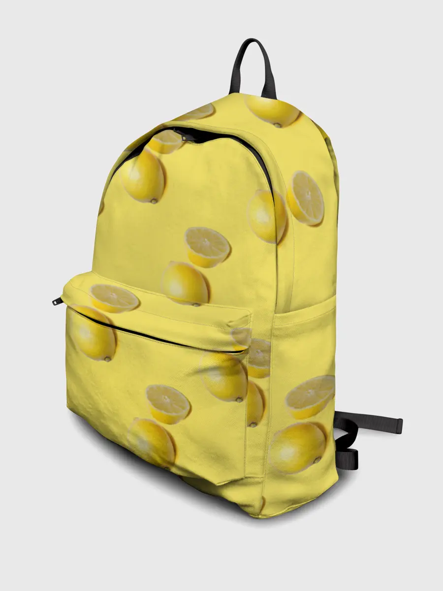 Рюкзак джинсовый / Летние лимоны