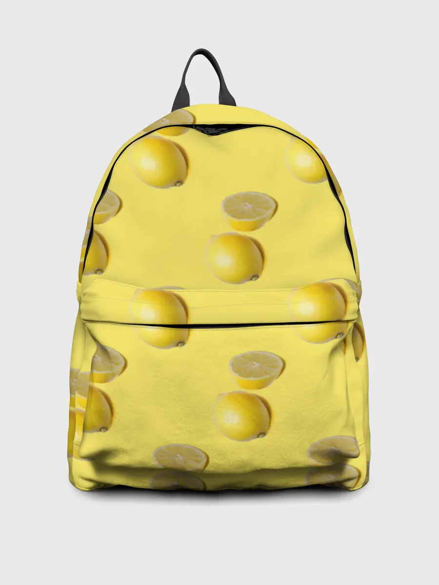 Рюкзак джинсовый / Летние лимоны