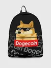 Рюкзак джинсовый / DOGECOIN / DOGE / ДОГИКОИН