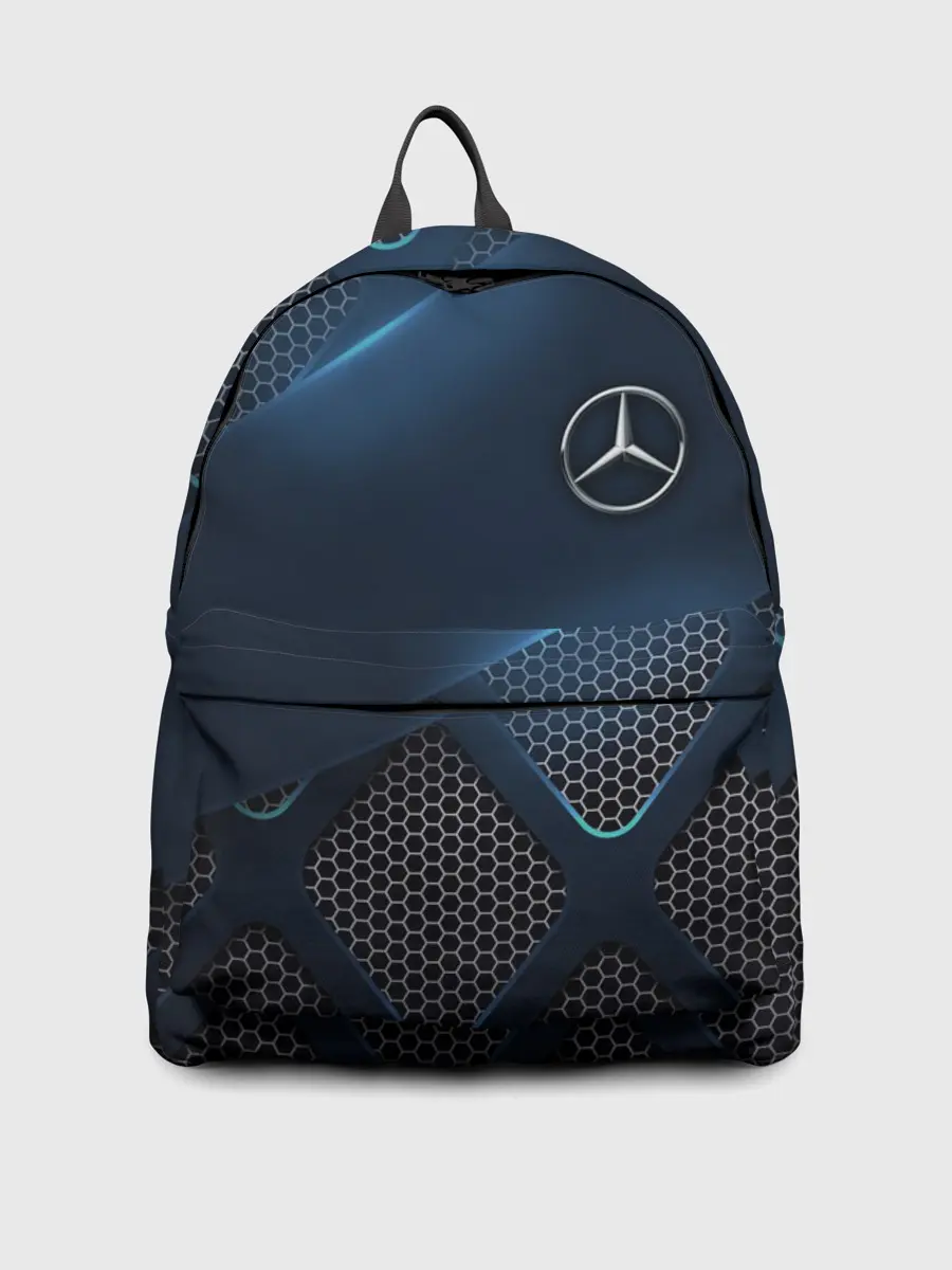 Рюкзак джинсовый / MERCEDES BENZ | 3D Geometry 3Д