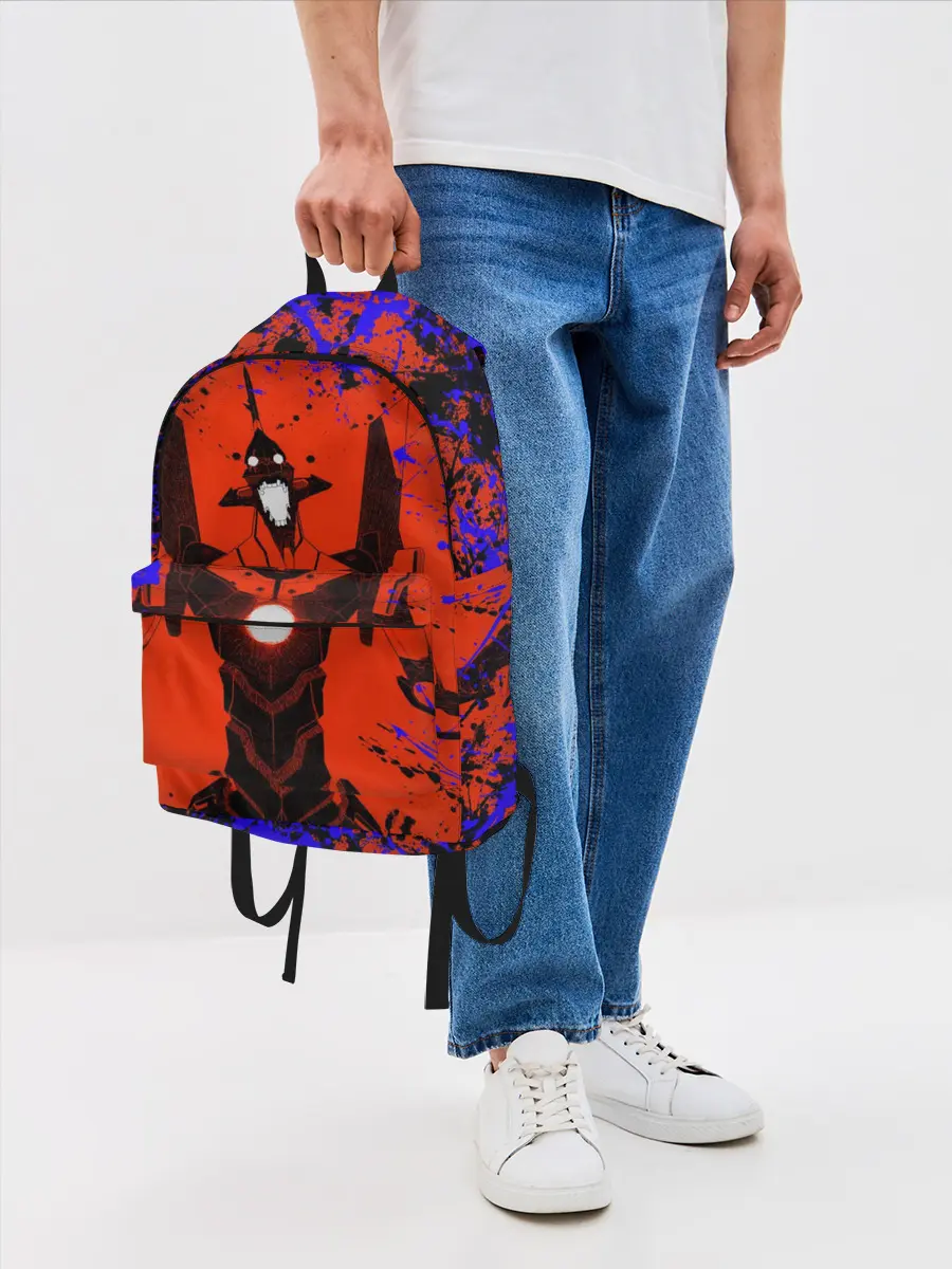 Рюкзак джинсовый / Евангелион | Evangelion