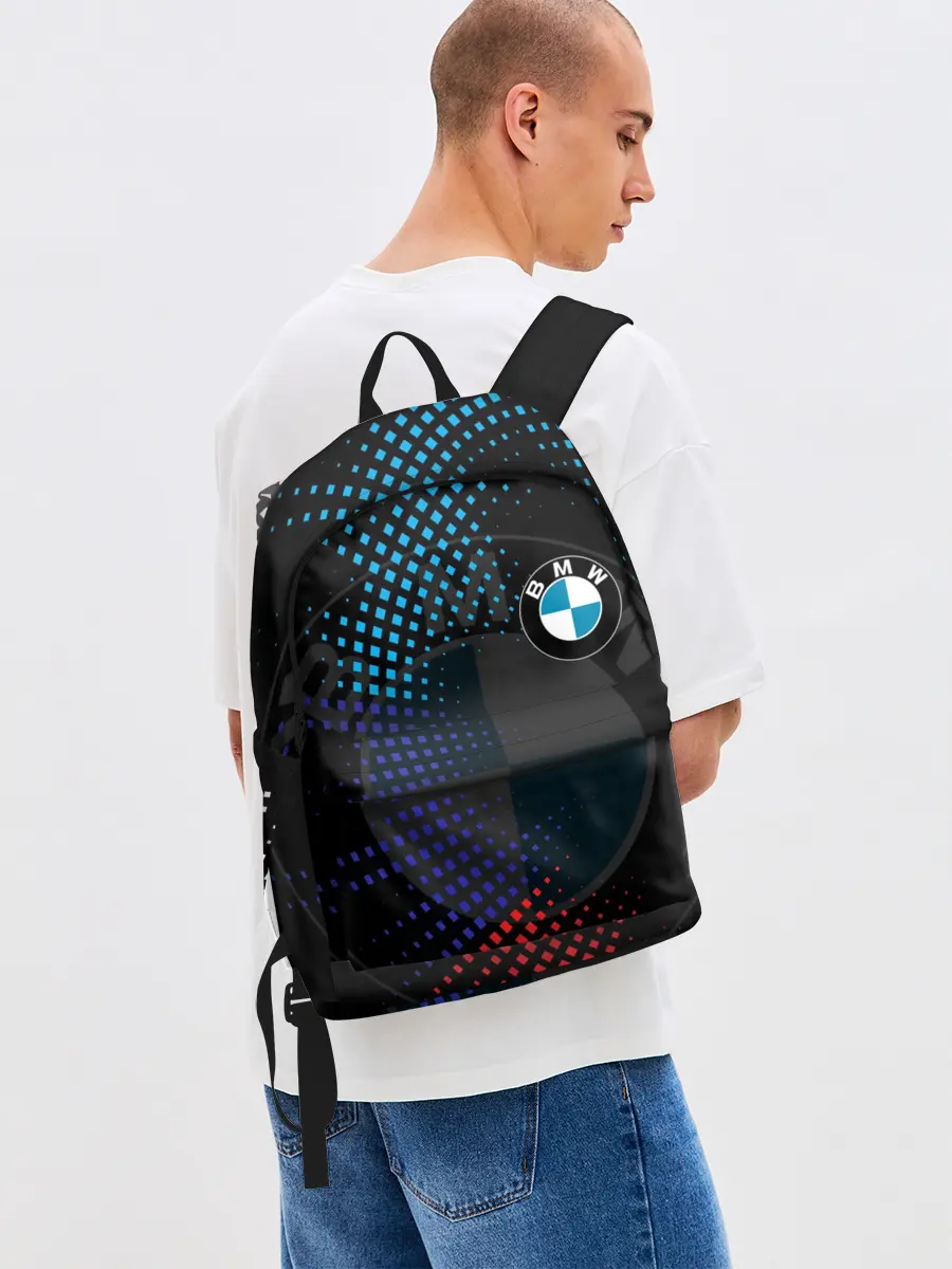 Рюкзак джинсовый / BMW / БМВ / M COMPETITION