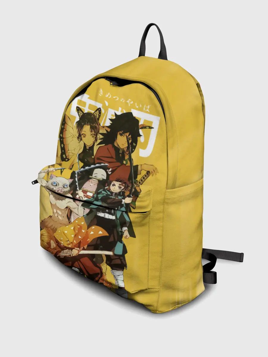 Рюкзак джинсовый / ГЕРОИ Клинок, рассекающий демонов