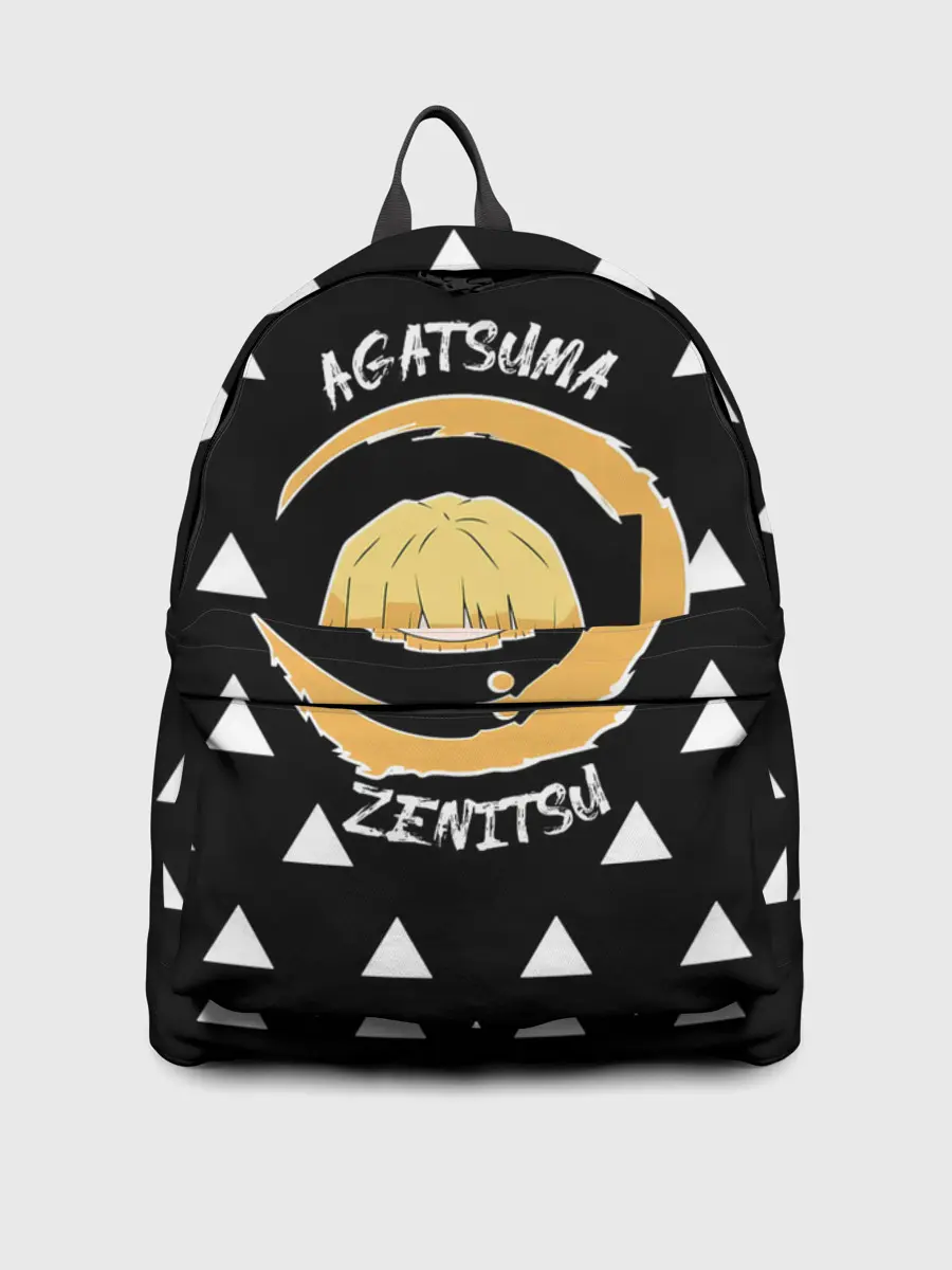 Рюкзак джинсовый / Agatsuma Zenitsu Kimetsu no Yaiba