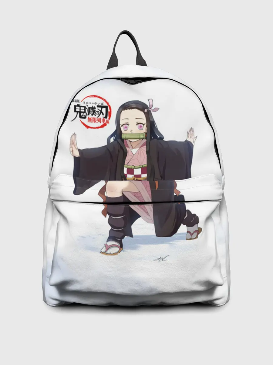 Рюкзак джинсовый / Nezuko Kamado Kimetsu no Yaiba
