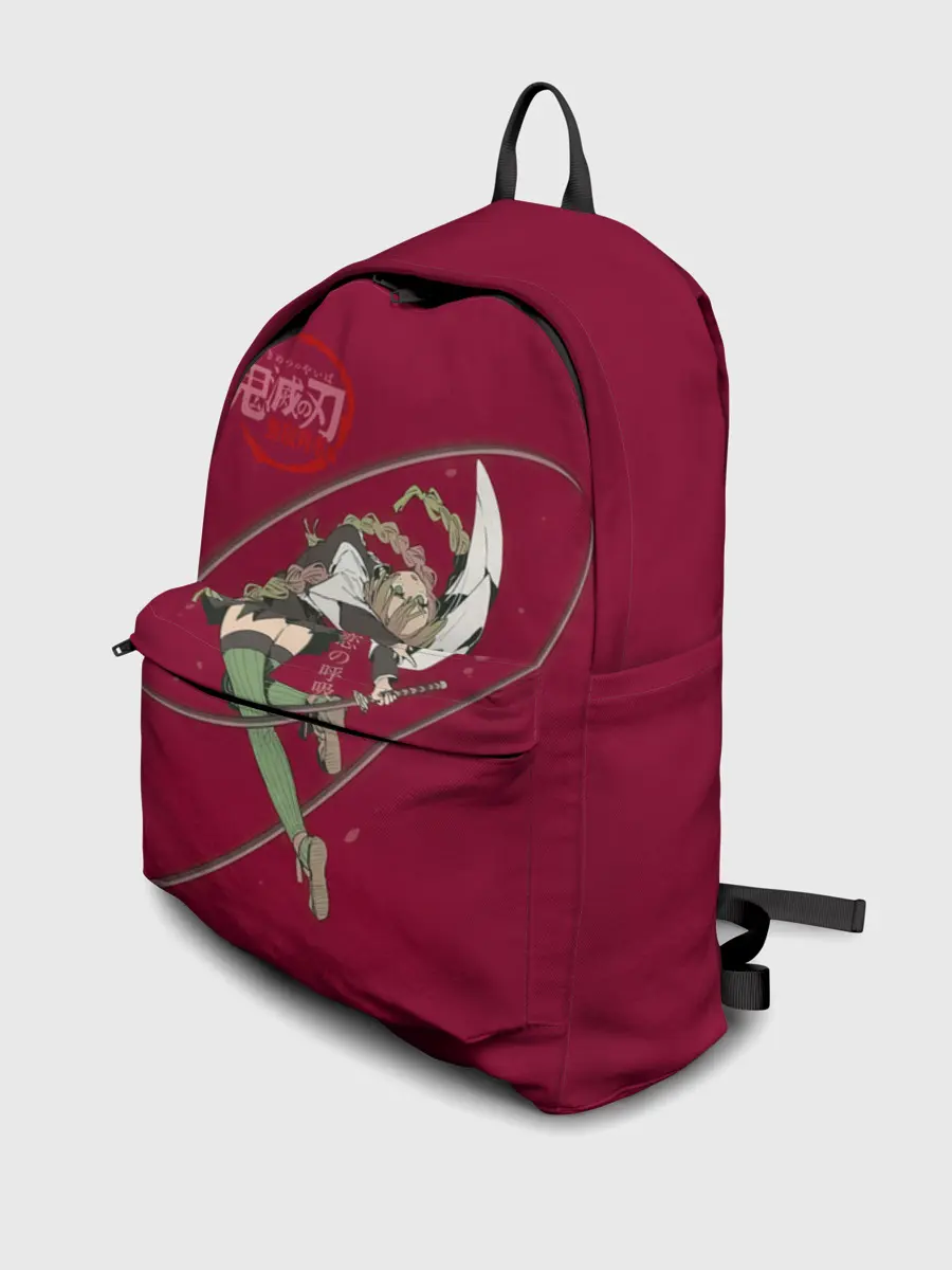 Рюкзак джинсовый / Мицури Канроджи Kimetsu no Yaiba