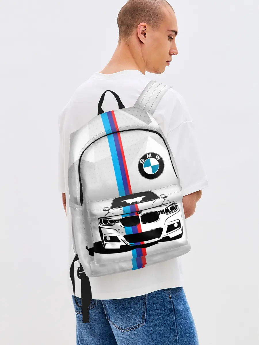 Рюкзак джинсовый / BMW / БМВ / M PERFORMANCE