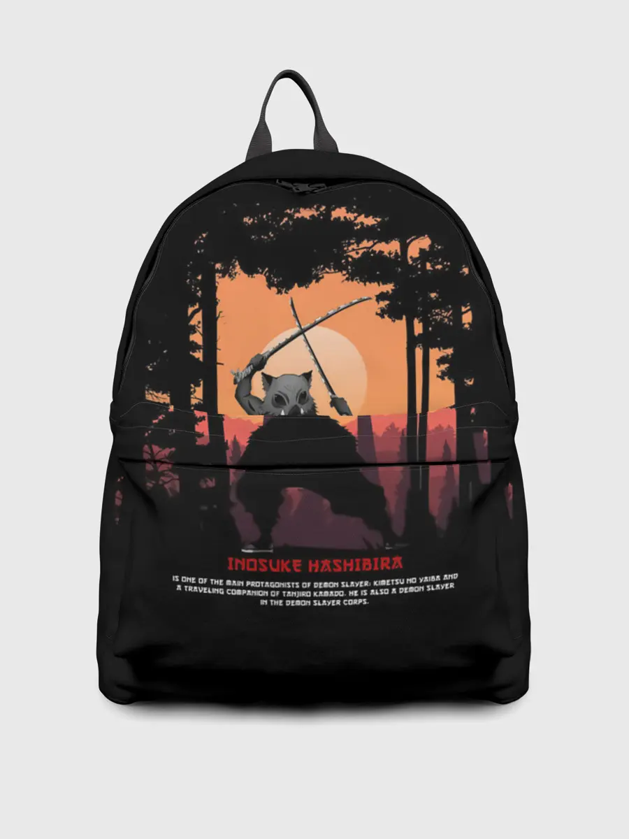 Рюкзак джинсовый / Иноске Хашибира Kimetsu no Yaiba
