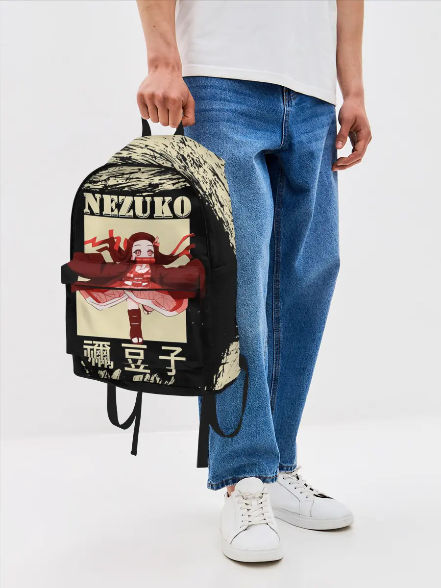 Рюкзак джинсовый / NEZUKO | Kimetsu no Yaiba