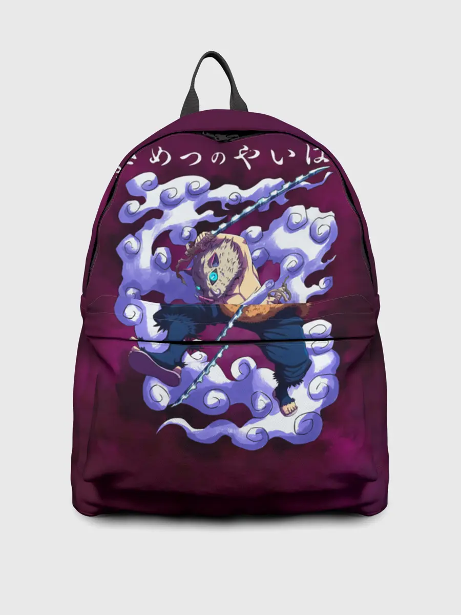 Рюкзак джинсовый / Иноске Хашибира Kimetsu no Yaiba