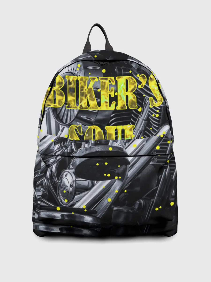 Рюкзак джинсовый / Bikers Soul | Душа байкера