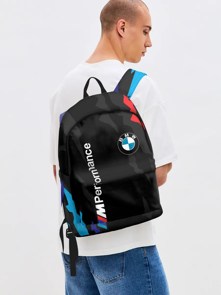 Рюкзак джинсовый / BMW M PERFORMANCE / БМВ М