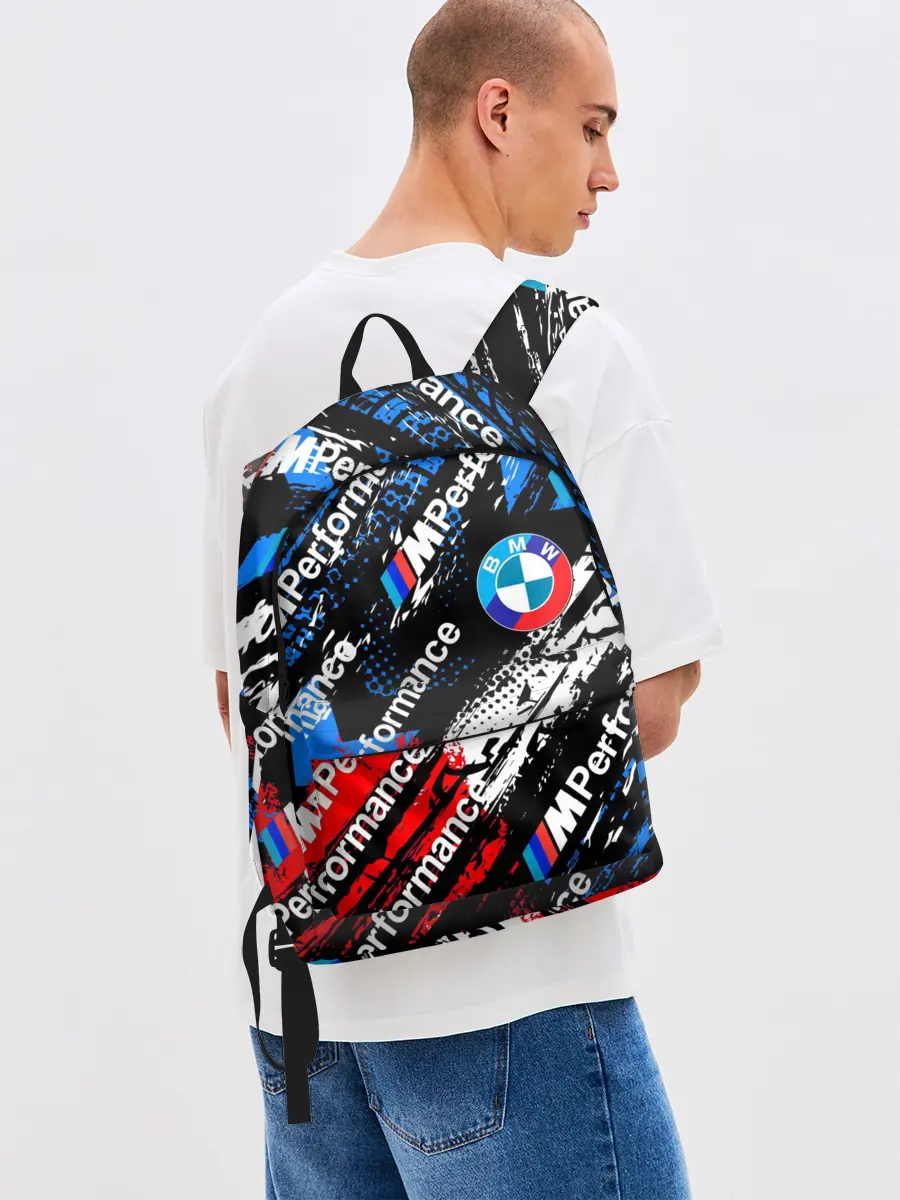 Рюкзак джинсовый / BMW M PERFORMANCE / БМВ ГРАНЖ