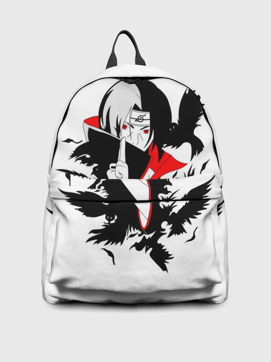 Рюкзак джинсовый / Человек и вороны аниме