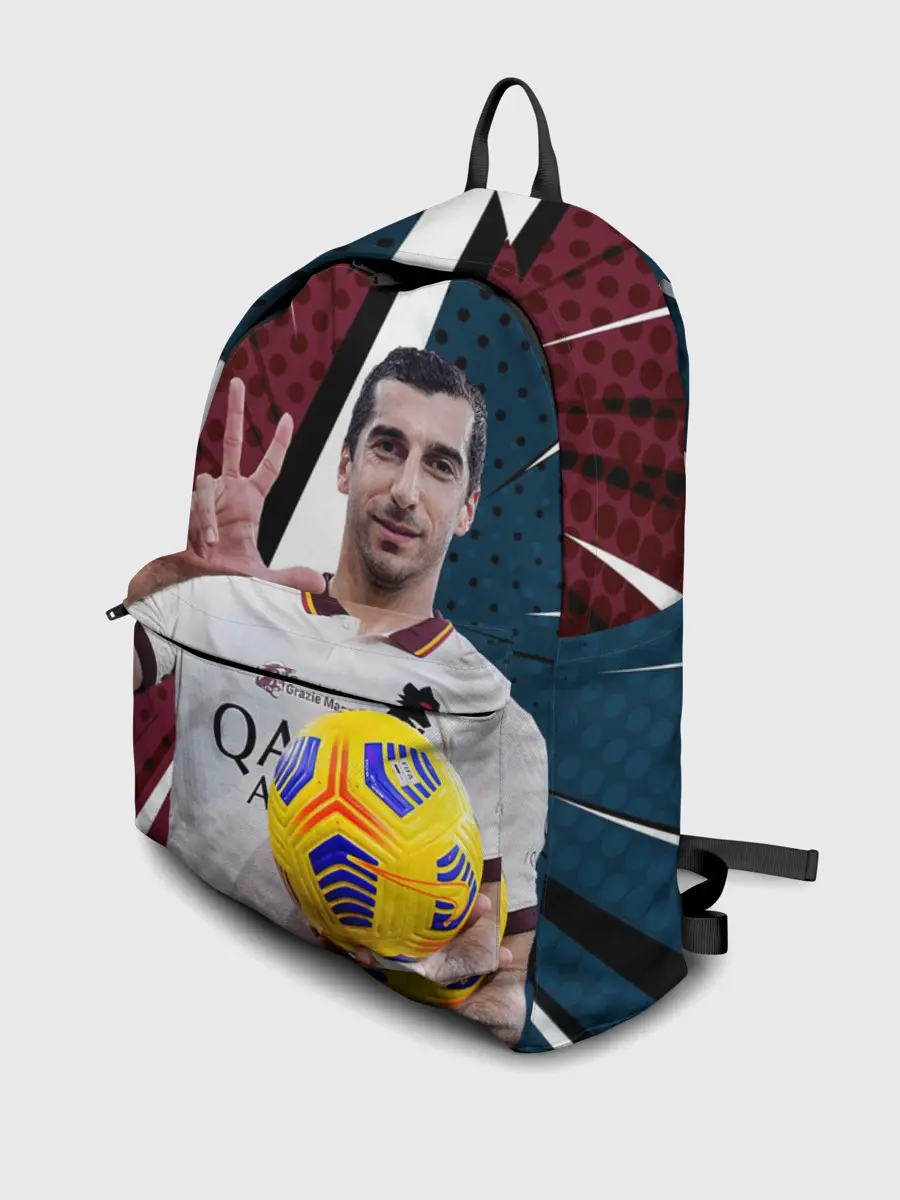 Рюкзак джинсовый / Генрих Мхитарян