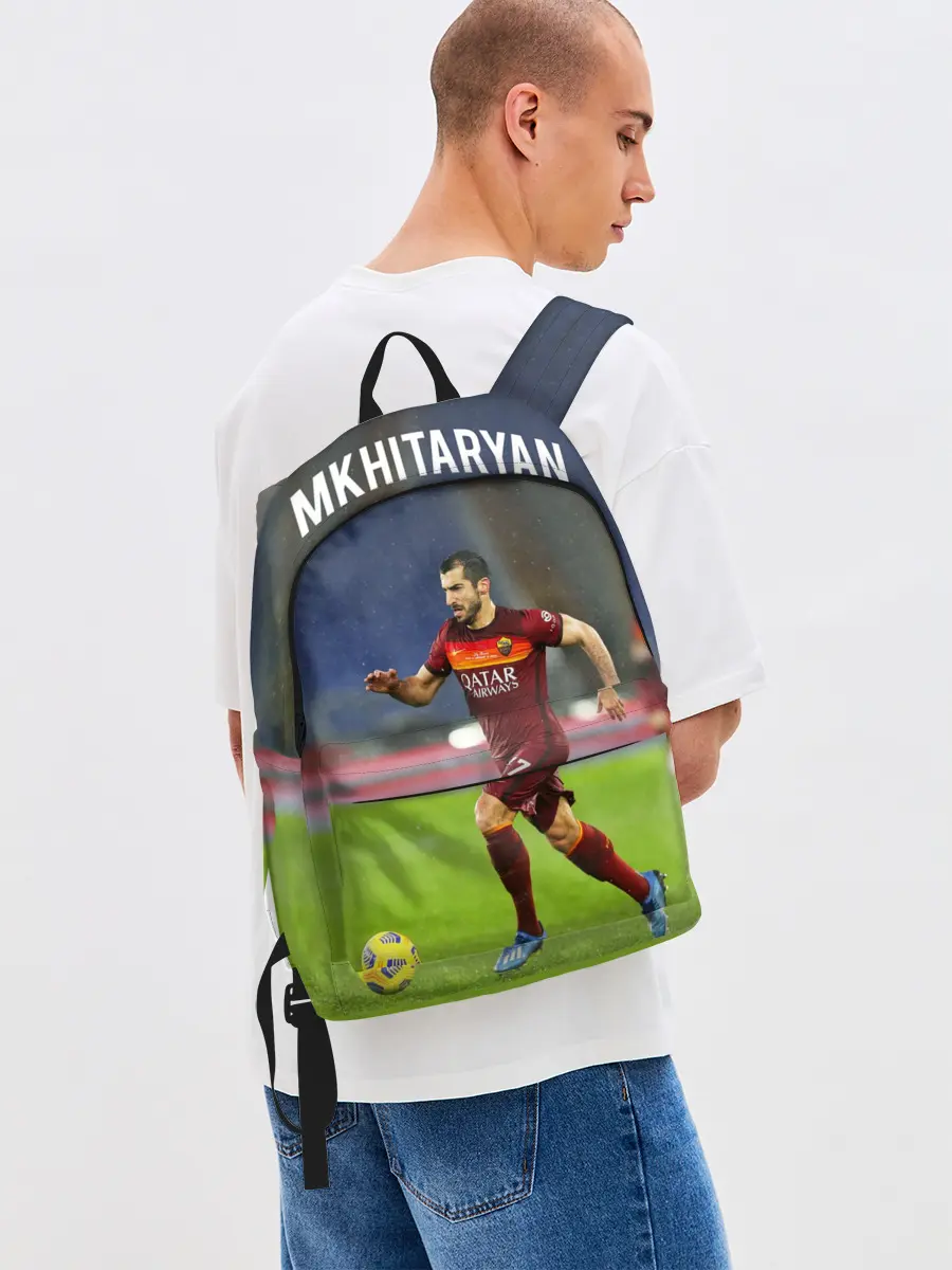 Рюкзак джинсовый / Генрих Мхитарян