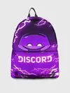 Рюкзак джинсовый / DISCORD / ДИСКОРД / МОЛНИЯ