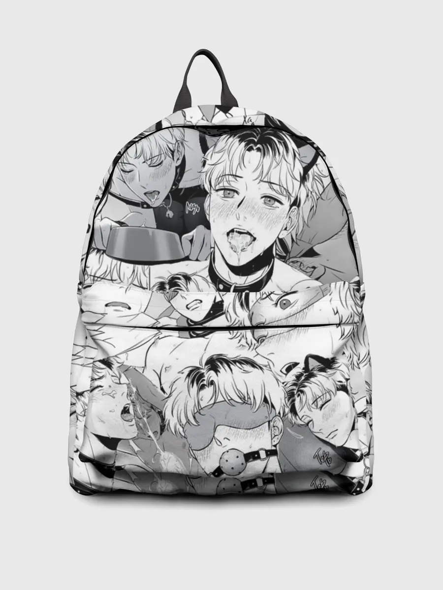 Рюкзак джинсовый / Ахегао/Ahegao парни О Чан У