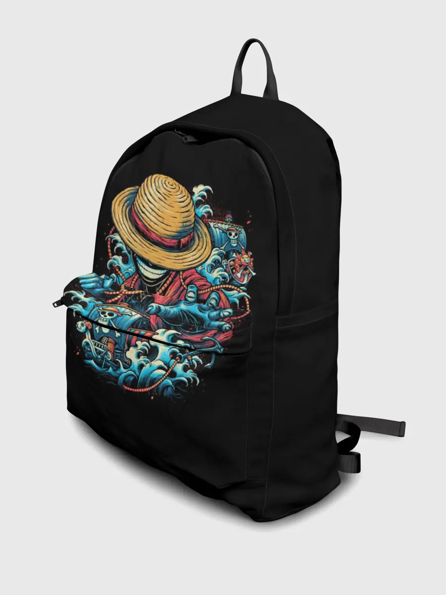 Рюкзак джинсовый / One Piece. Retro Style