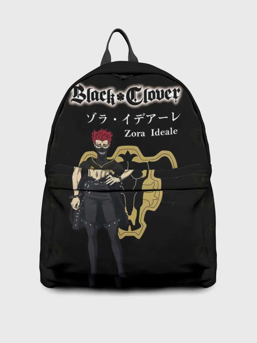 Рюкзак джинсовый / Зора Идеаре | Чёрный Клевер