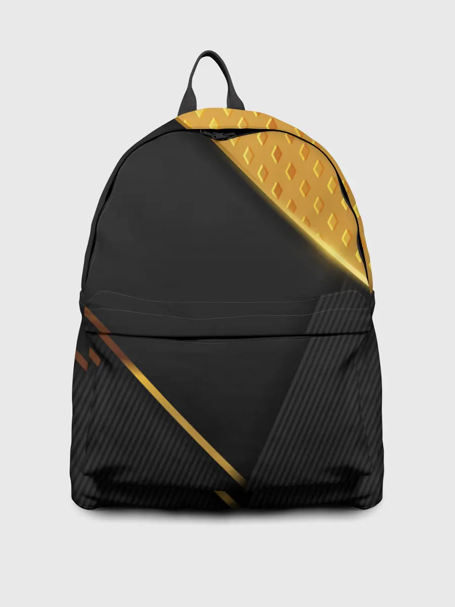 Рюкзак джинсовый / 3D BLACK & GOLD