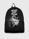 Рюкзак джинсовый / Nnever stop trying
