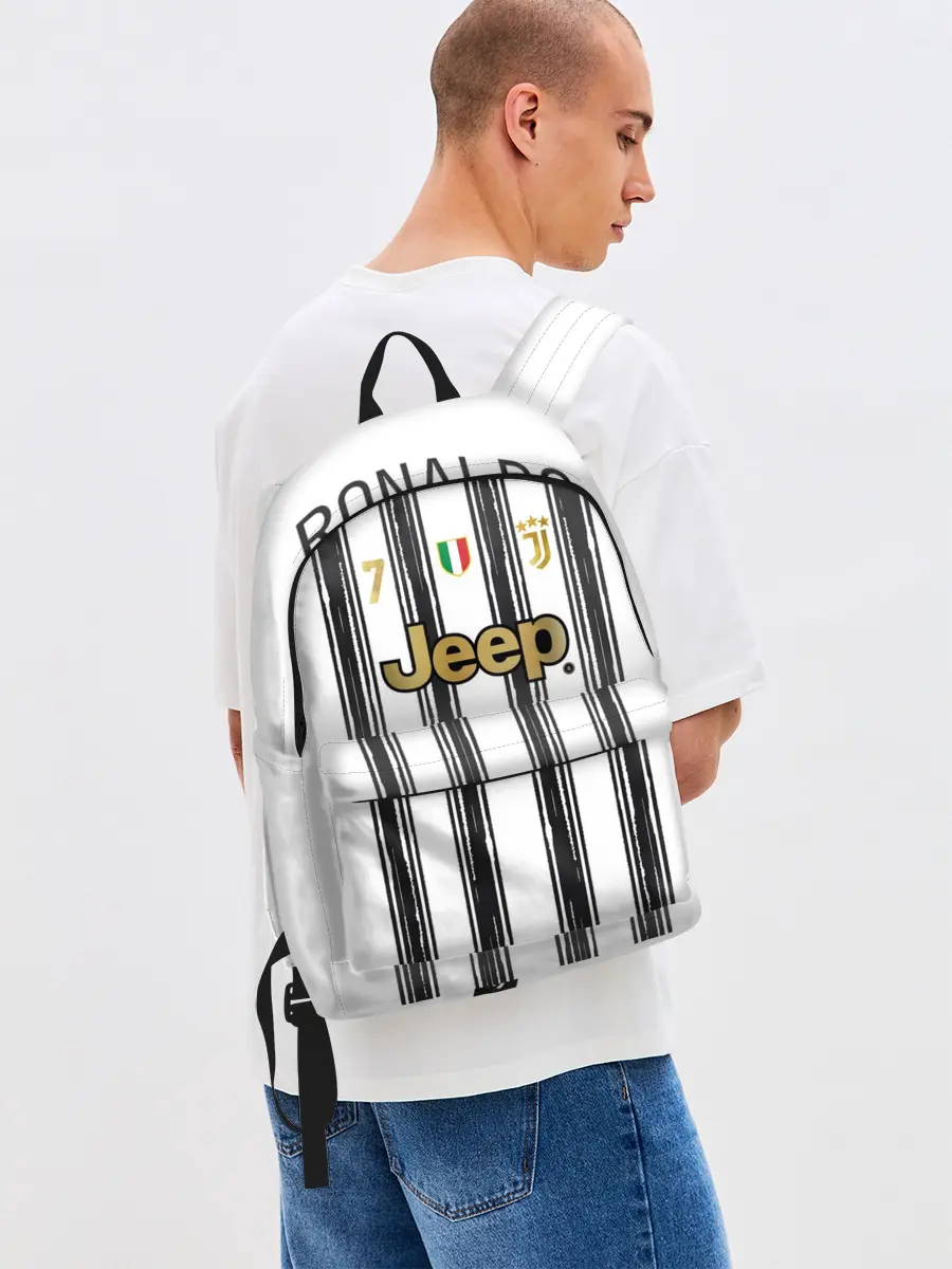 Рюкзак джинсовый / Футбольная форма Роналдо 20/21