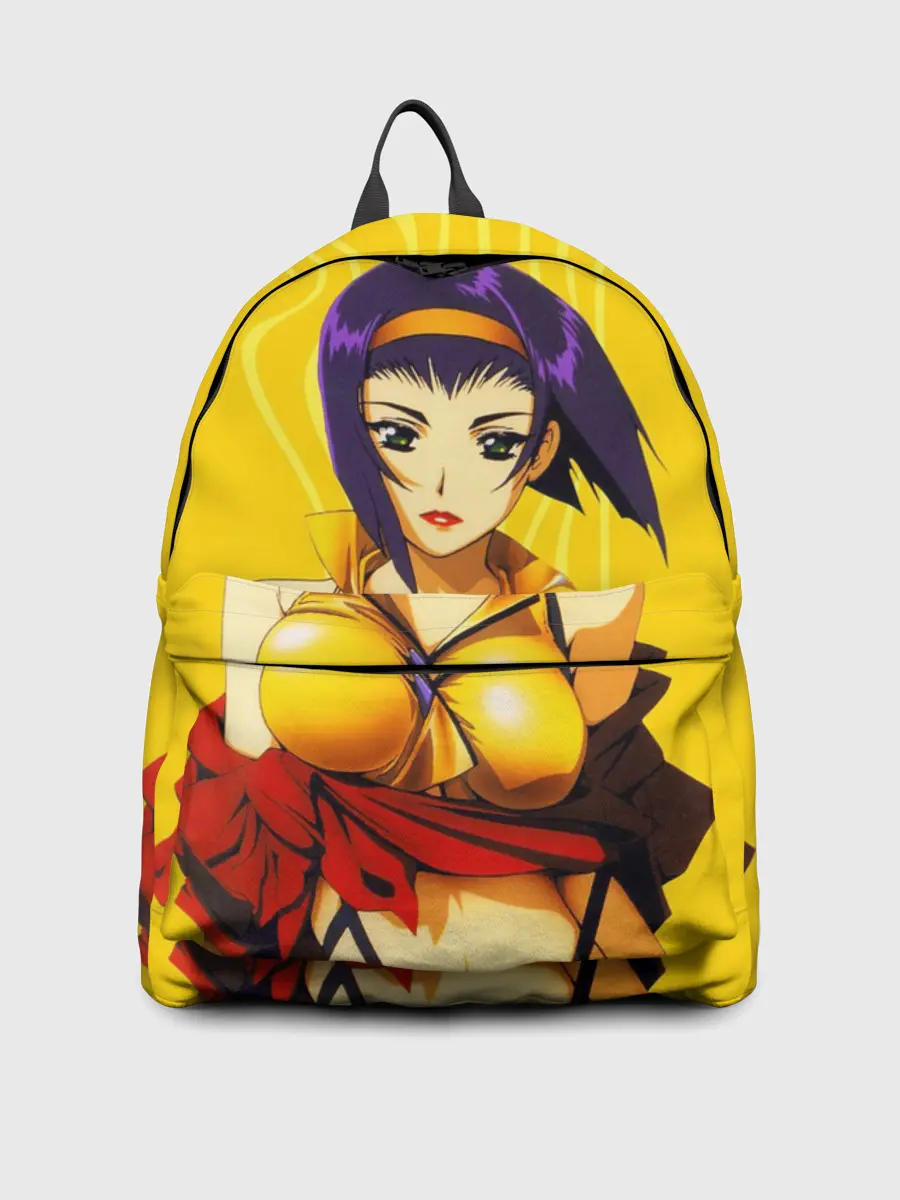 Рюкзак джинсовый / Cowboy Bebop. Фэй Валентайн