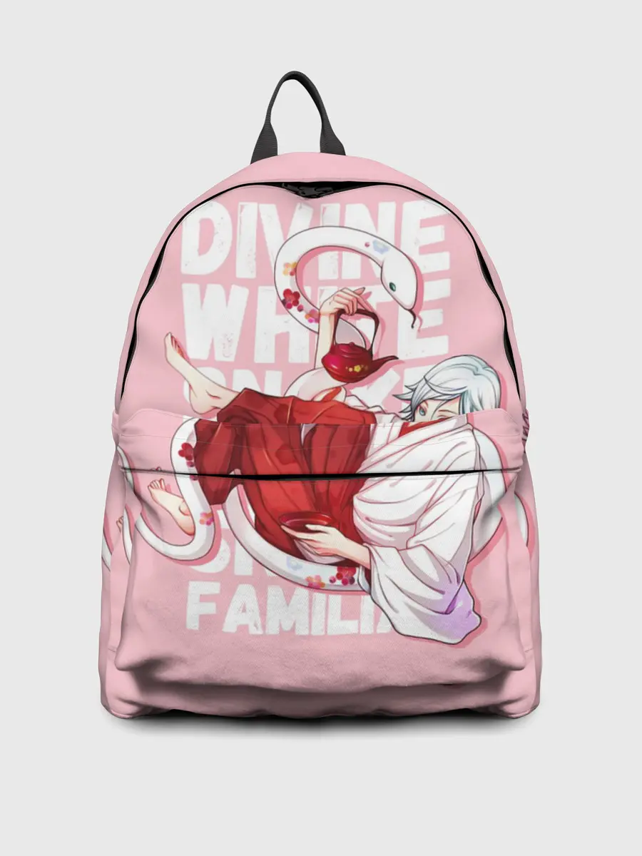 Рюкзак джинсовый / Divine white snake