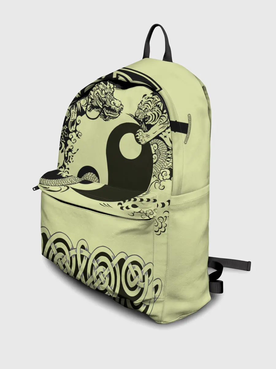 Рюкзак джинсовый / кельтский узор