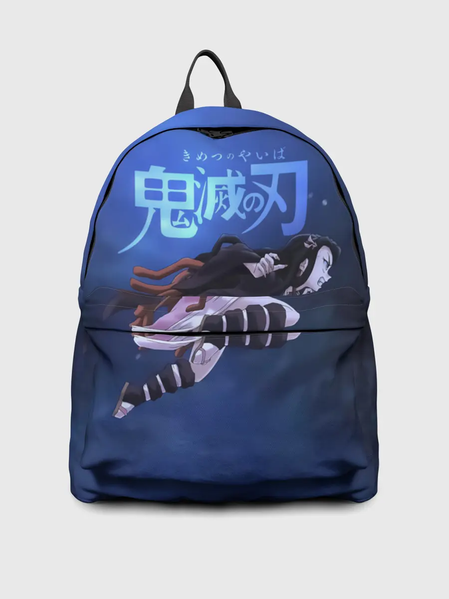 Рюкзак джинсовый / Незуко Камадо Kimetsu no Yaiba