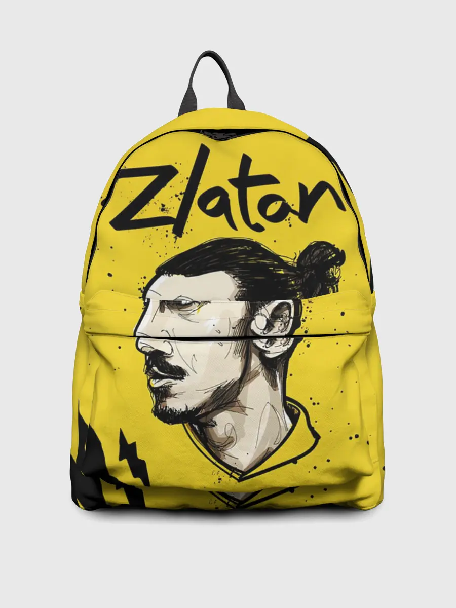 Рюкзак джинсовый / ЗЛАТАН ИБРАГИМОВИЧ / ZLATAN