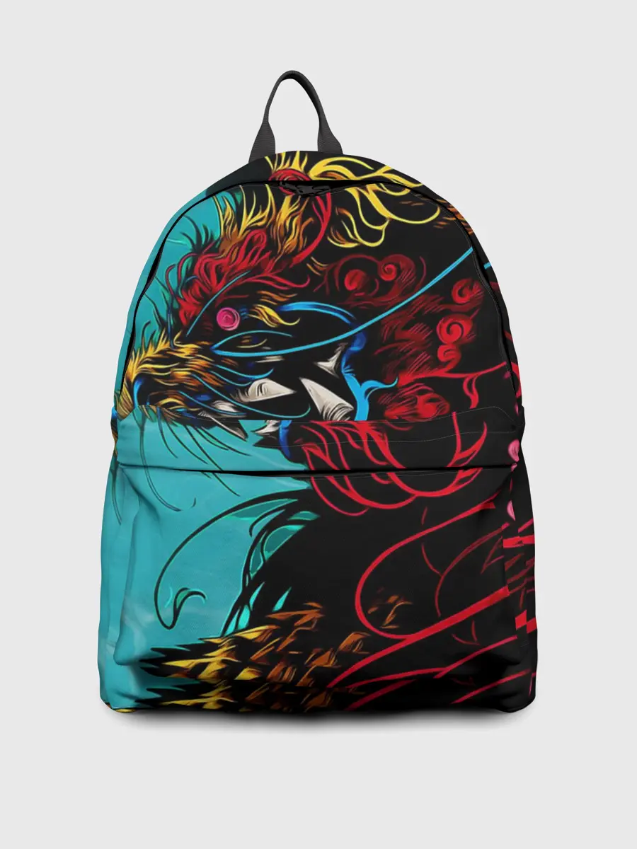 Рюкзак джинсовый / Дракон | Dragon