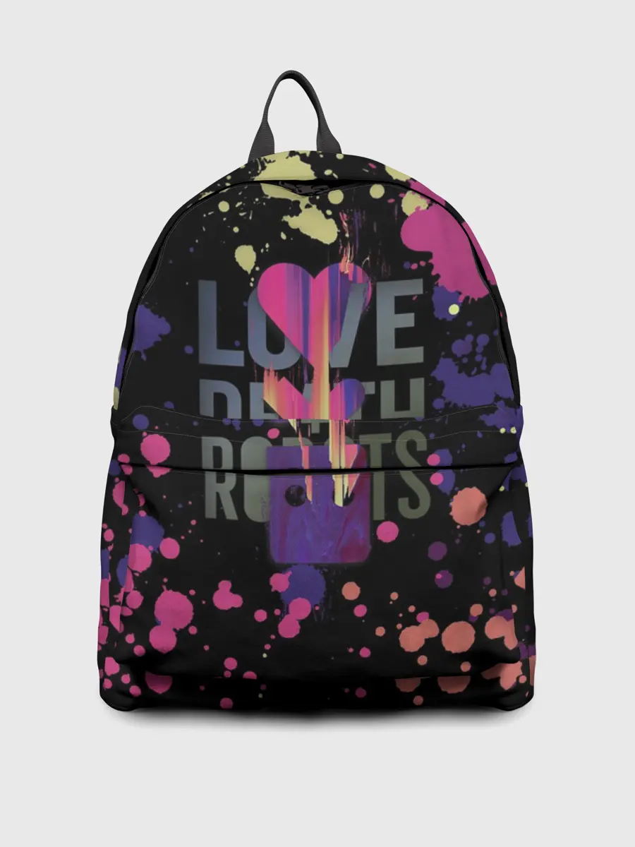 Рюкзак джинсовый / Love, Death and Robots