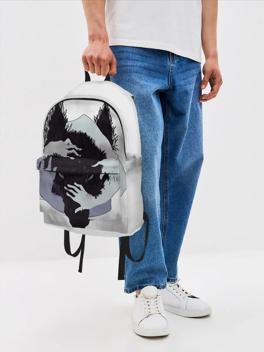 Рюкзак джинсовый / ВОЛК | WOLF