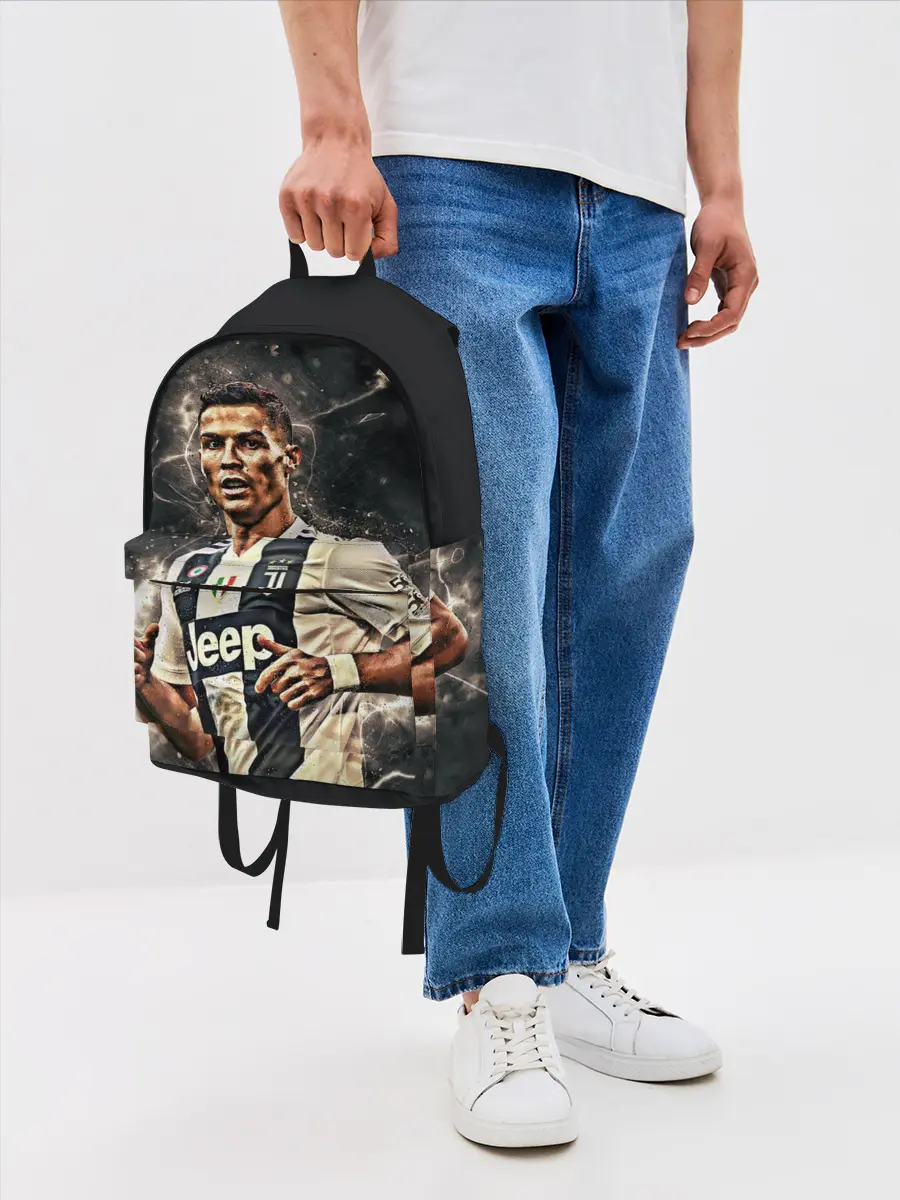Рюкзак джинсовый / Криштиану Роналду