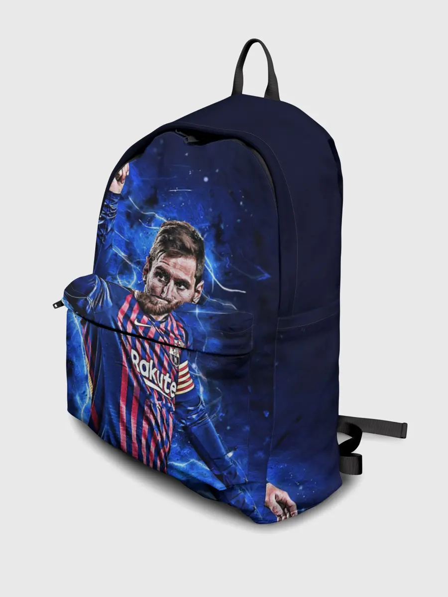 Рюкзак джинсовый / Lionel Messi | Barcelona | 10