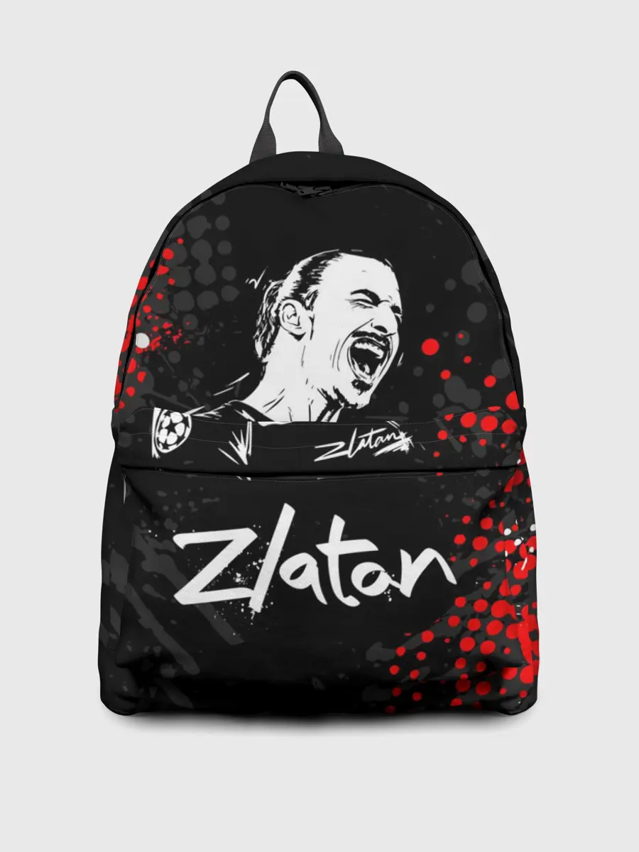 Рюкзак джинсовый / ЗЛАТАН ИБРАГИМОВИЧ / ZLATAN