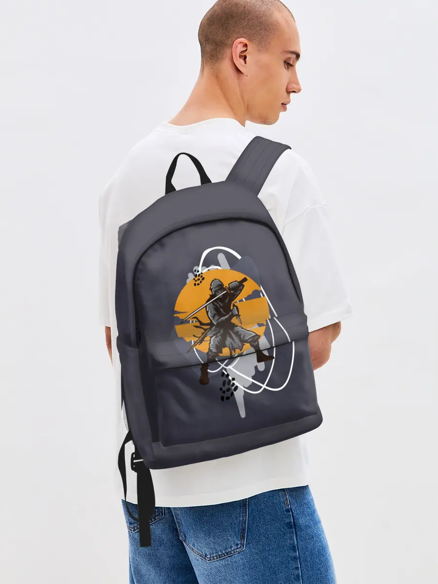 Рюкзак джинсовый / Ниндзя