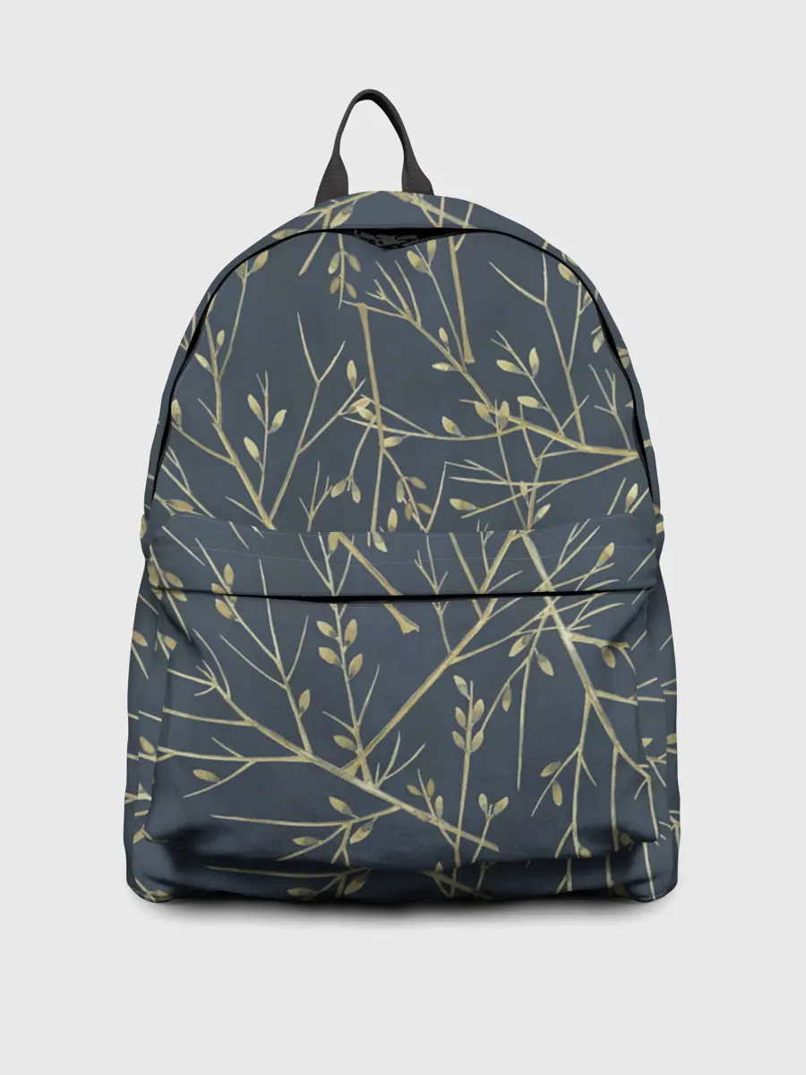 Рюкзак джинсовый / Осенние ветки