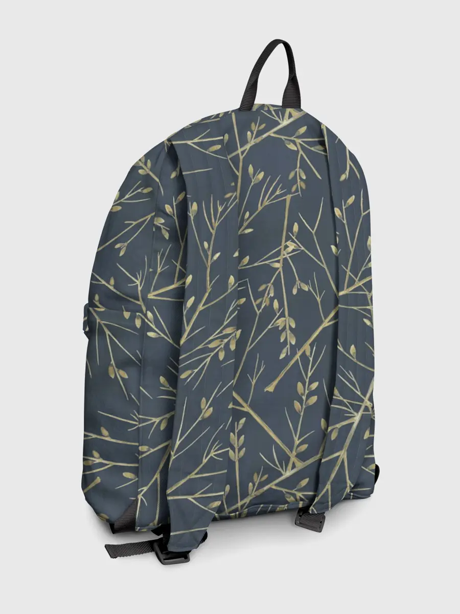 Рюкзак джинсовый / Осенние ветки