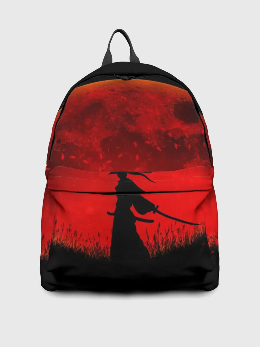 Рюкзак джинсовый / Самурай 3D