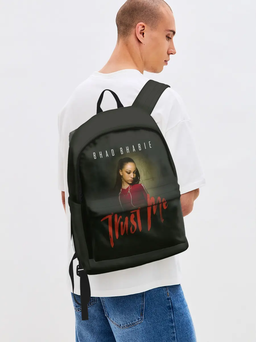 Рюкзак джинсовый / Bhad Bhabie Trust me