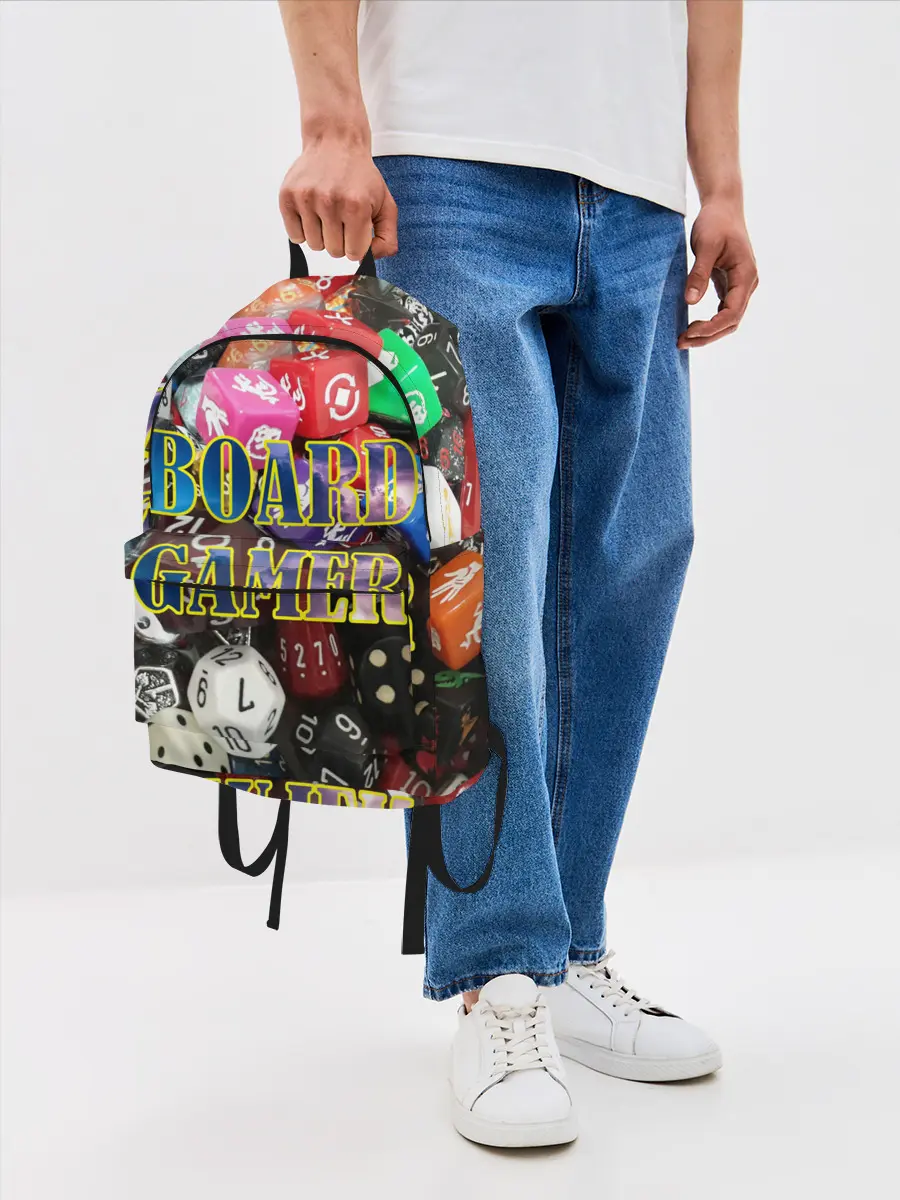 Рюкзак джинсовый / Board Gamer | Настольщик