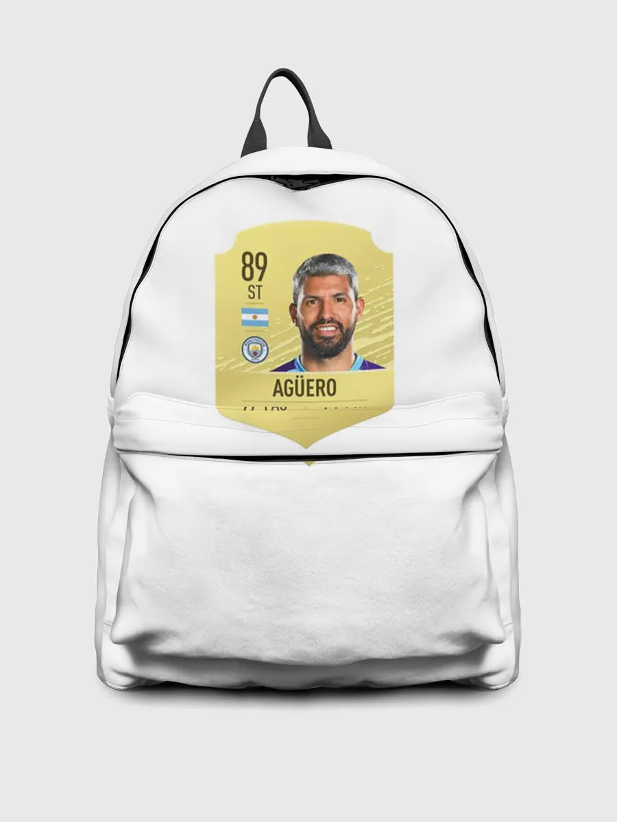 Рюкзак джинсовый / Серхио Агуэро