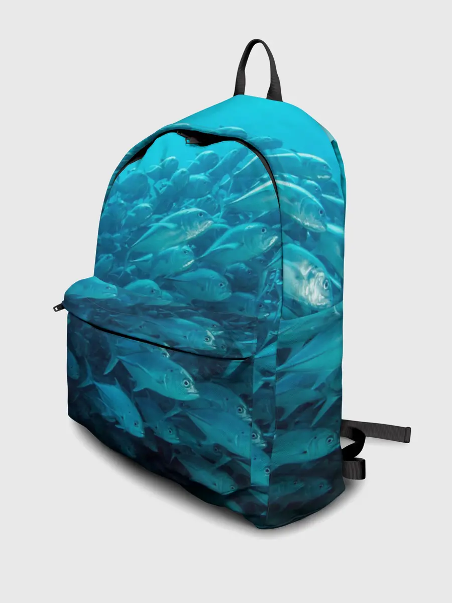 Рюкзак джинсовый / Морской мир