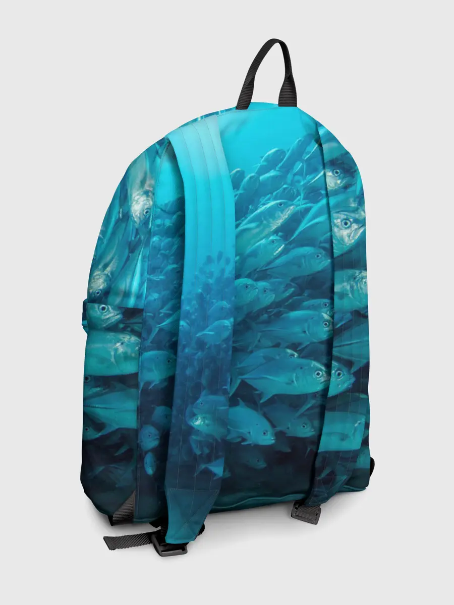 Рюкзак джинсовый / Морской мир