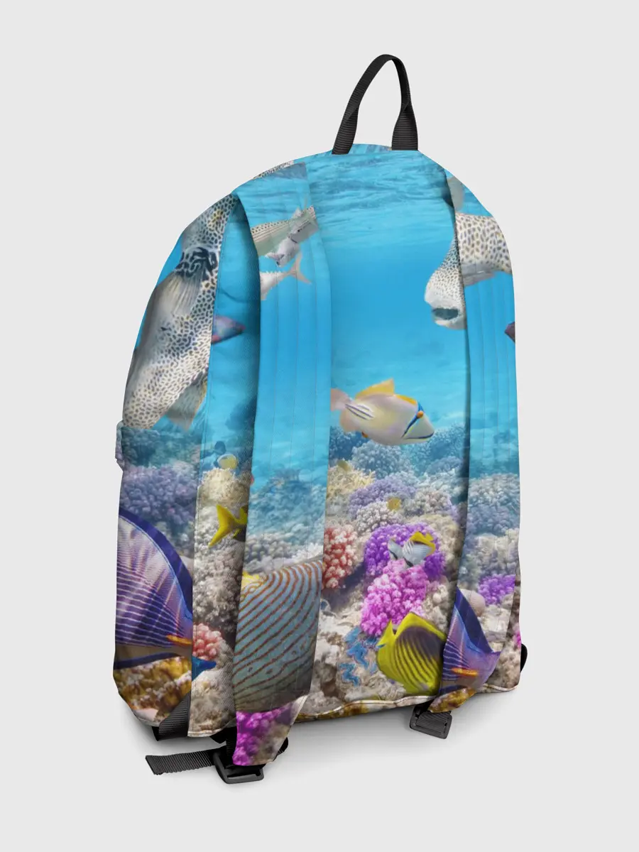 Рюкзак джинсовый / Морской мир