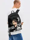 Рюкзак джинсовый / КРИШТИАНУ РОНАЛДУ / JUVENTUS